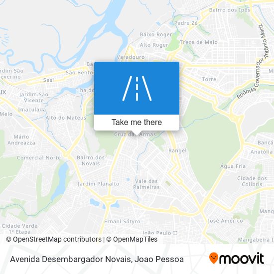 Avenida Desembargador Novais map