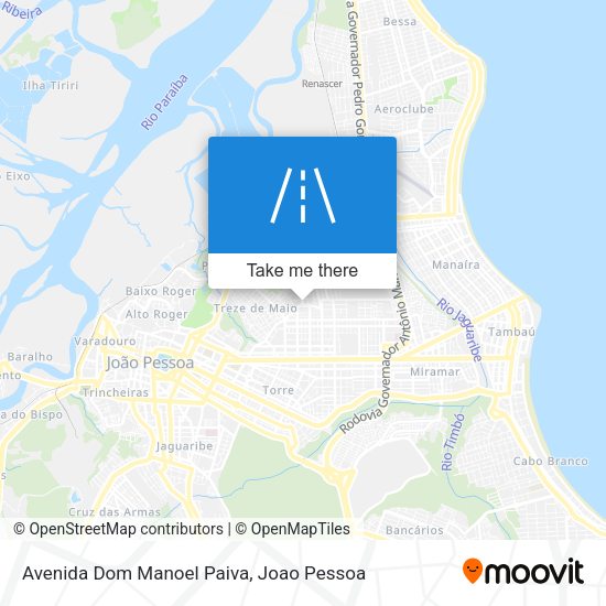 Avenida Dom Manoel Paiva map