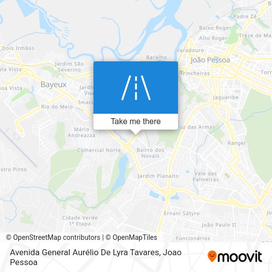 Avenida General Aurélio De Lyra Tavares map