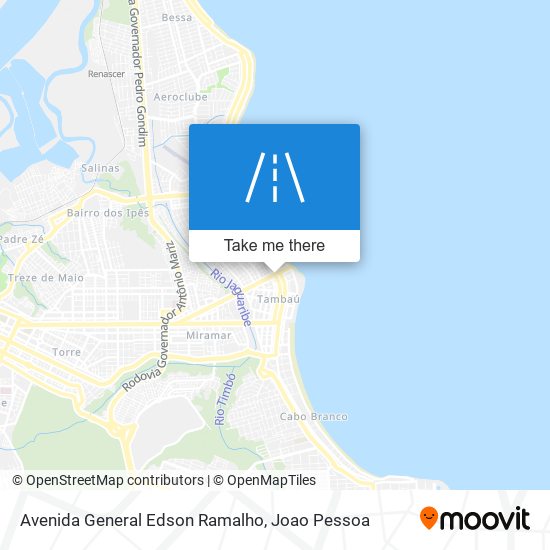 Avenida General Edson Ramalho map