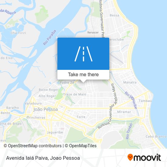 Avenida Iaiá Paiva map