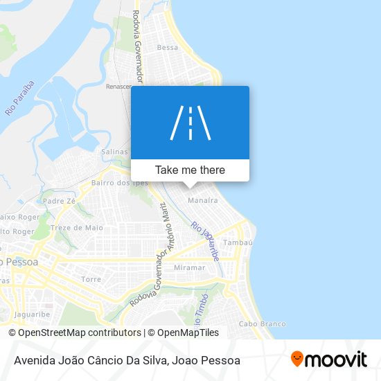 Avenida João Câncio Da Silva map