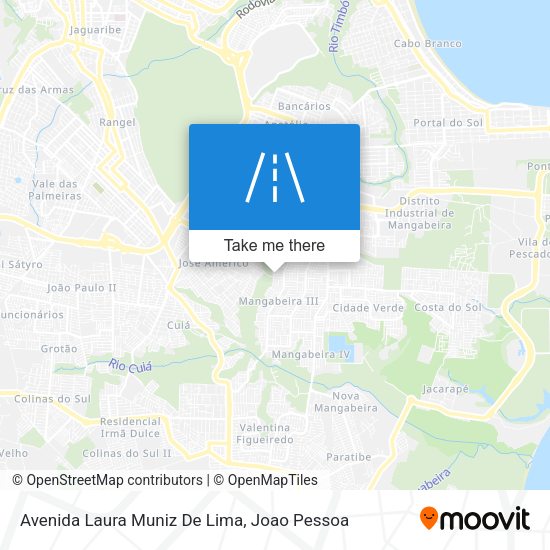 Avenida Laura Muniz De Lima map