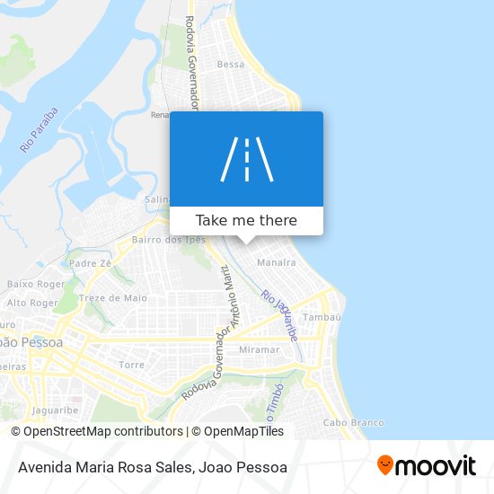 Avenida Maria Rosa Sales map