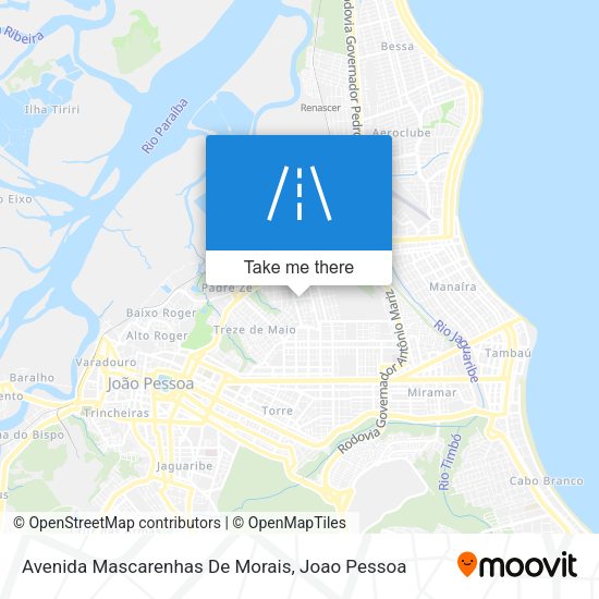 Avenida Mascarenhas De Morais map