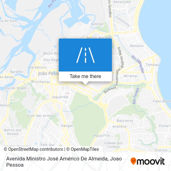 Avenida Ministro José Américo De Almeida map