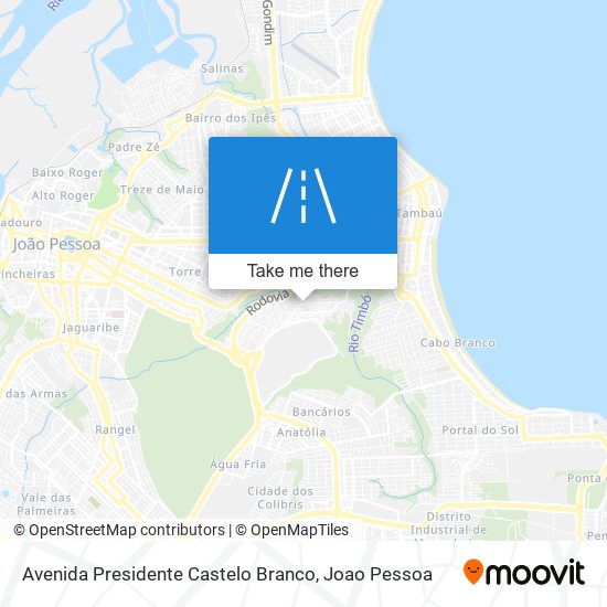 Avenida Presidente Castelo Branco map