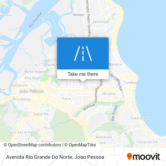Avenida Rio Grande Do Norte map