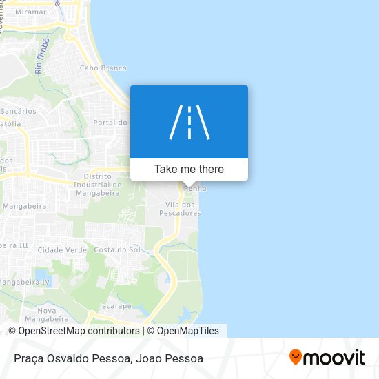 Praça Osvaldo Pessoa map