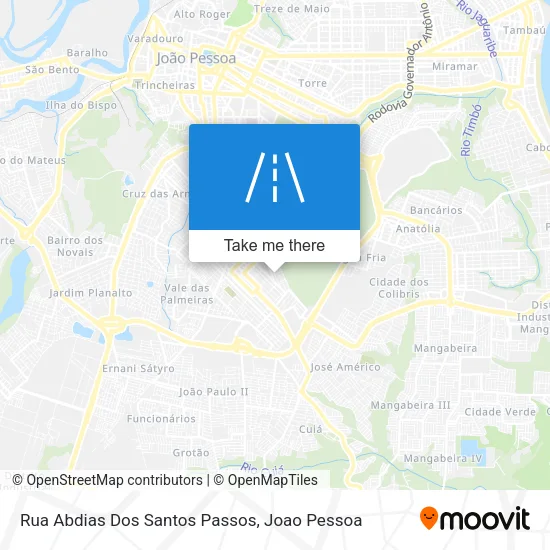 Rua Abdias Dos Santos Passos map