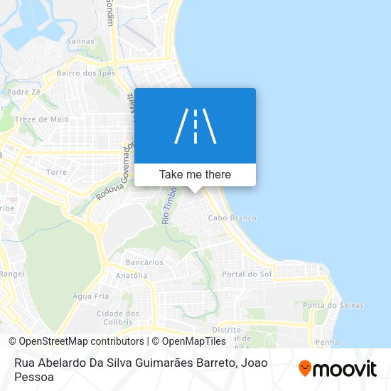 Rua Abelardo Da Silva Guimarães Barreto map