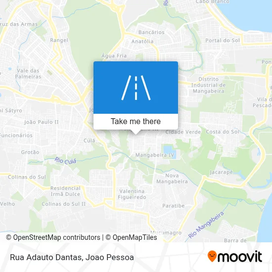 Rua Adauto Dantas map