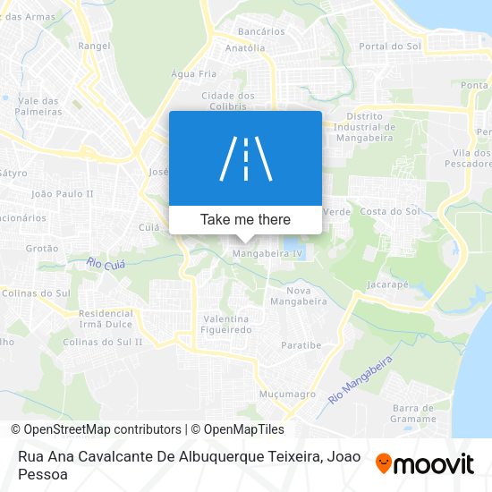 Rua Ana Cavalcante De Albuquerque Teixeira map
