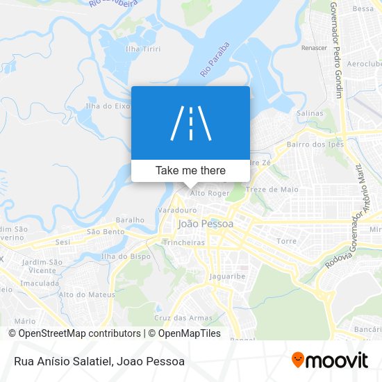 Rua Anísio Salatiel map