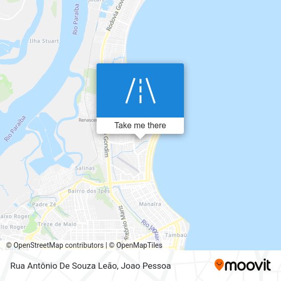 Rua Antônio De Souza Leão map