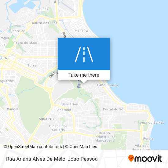 Rua Ariana Alves De Melo map