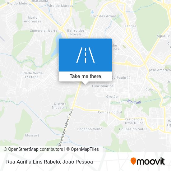 Rua Aurília Lins Rabelo map