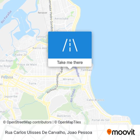 Rua Carlos Ulisses De Carvalho map
