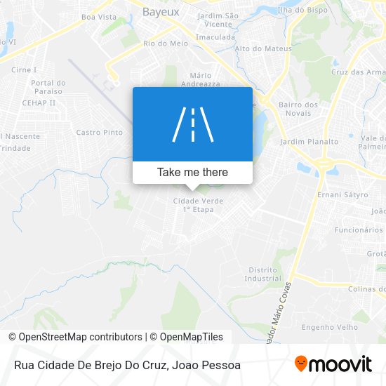Rua Cidade De Brejo Do Cruz map