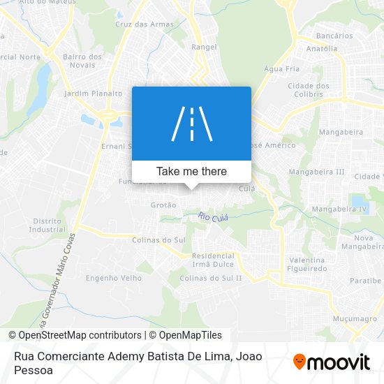 Rua Comerciante Ademy Batista De Lima map