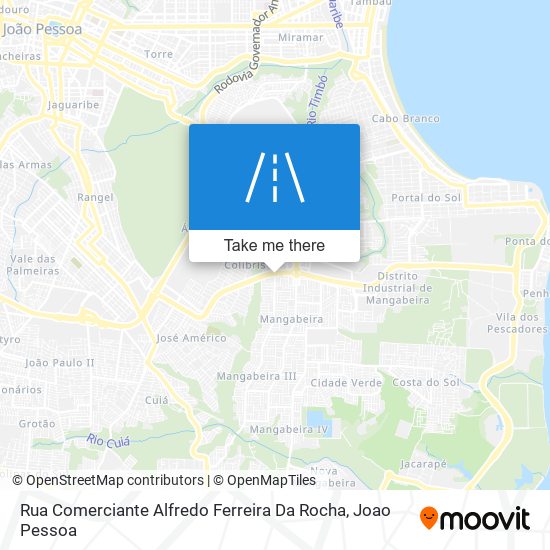 Rua Comerciante Alfredo Ferreira Da Rocha map