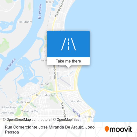 Rua Comerciante José Miranda De Araújo map