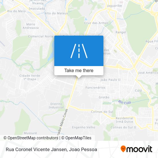Rua Coronel Vicente Jansen map