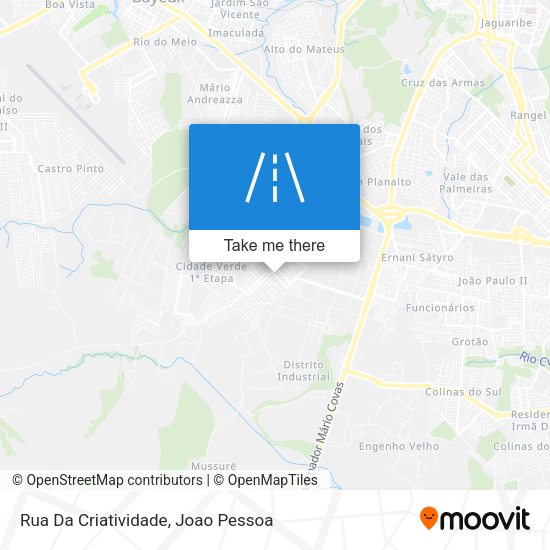 Rua Da Criatividade map
