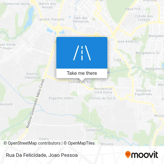 Rua Da Felicidade map