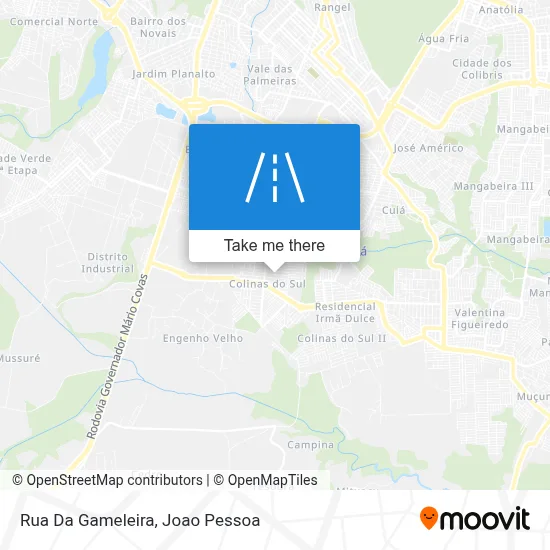 Rua Da Gameleira map