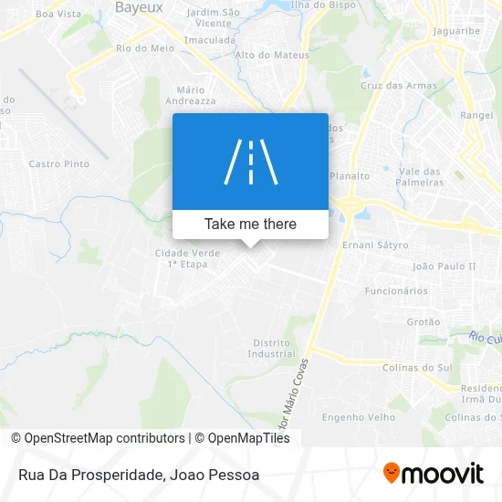 Rua Da Prosperidade map