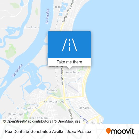 Rua Dentista Genebaldo Avellar map