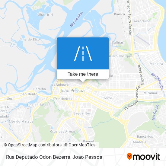 Rua Deputado Odon Bezerra map