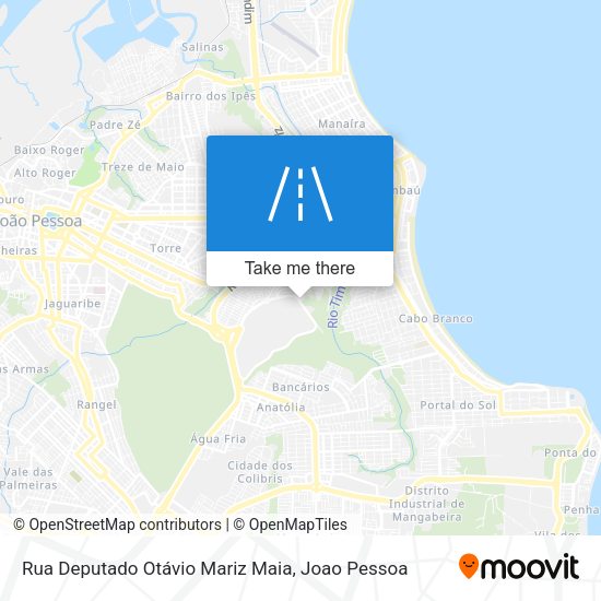 Rua Deputado Otávio Mariz Maia map