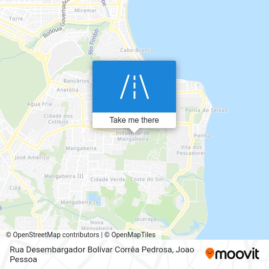 Rua Desembargador Bolívar Corrêa Pedrosa map