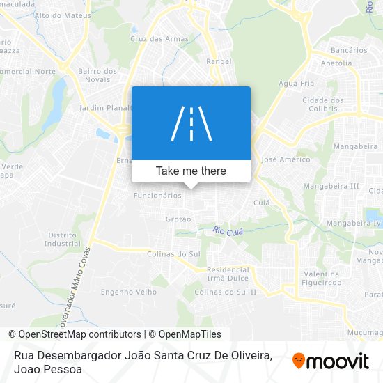Rua Desembargador João Santa Cruz De Oliveira map