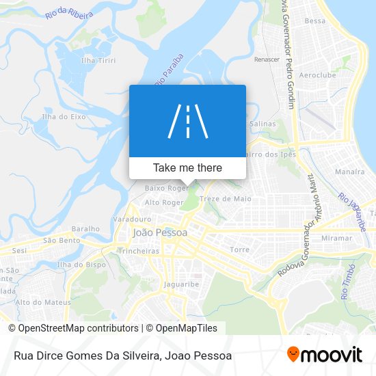 Rua Dirce Gomes Da Silveira map