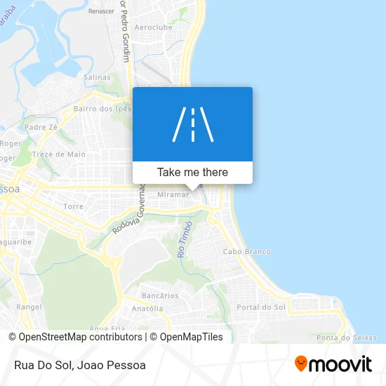 Rua Do Sol map