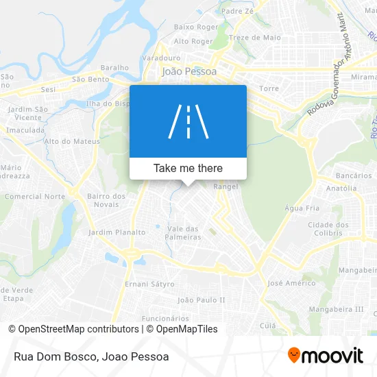 Rua Dom Bosco map