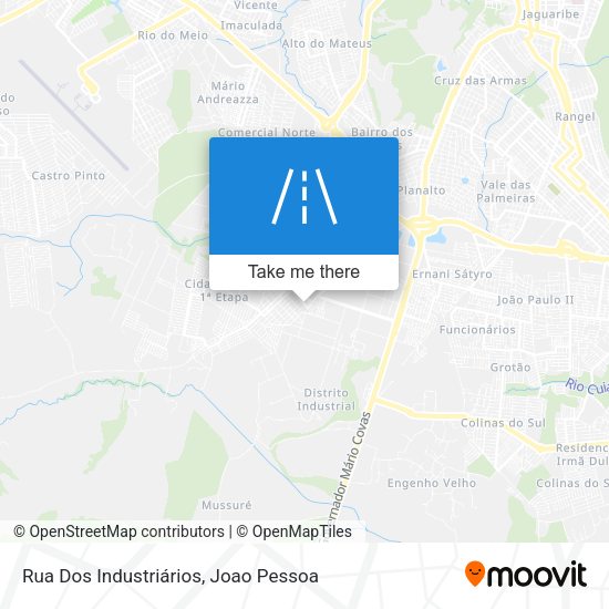 Rua Dos Industriários map