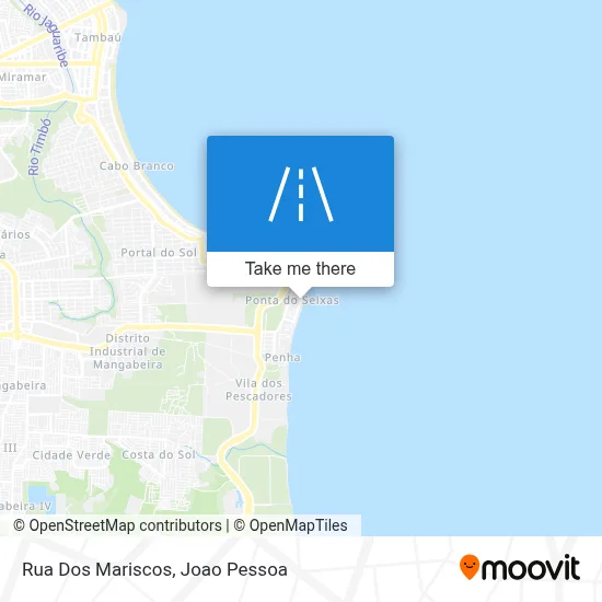 Rua Dos Mariscos map