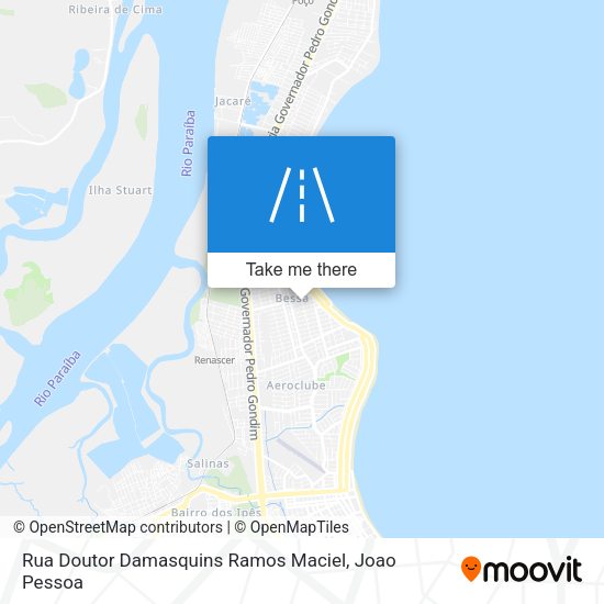 Rua Doutor Damasquins Ramos Maciel map