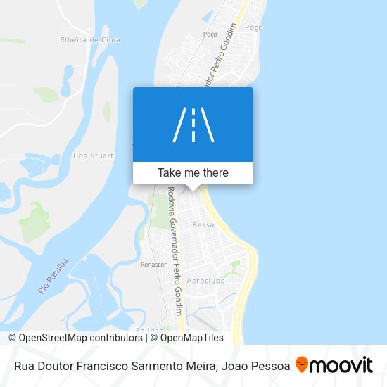 Rua Doutor Francisco Sarmento Meira map