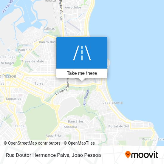 Rua Doutor Hermance Paiva map