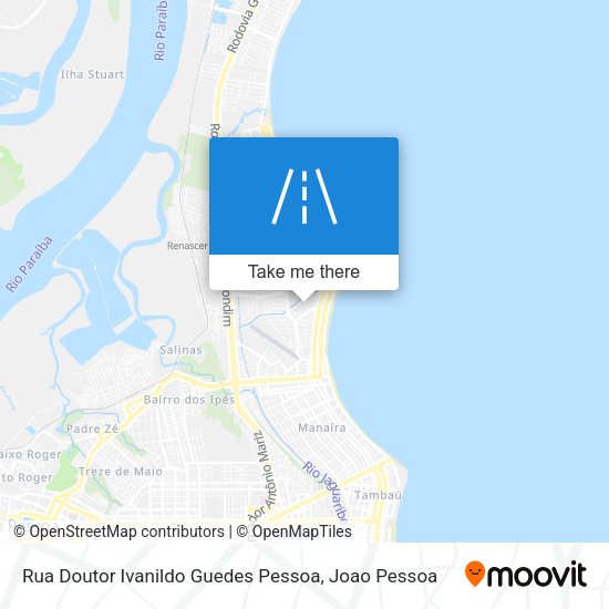 Rua Doutor Ivanildo Guedes Pessoa map
