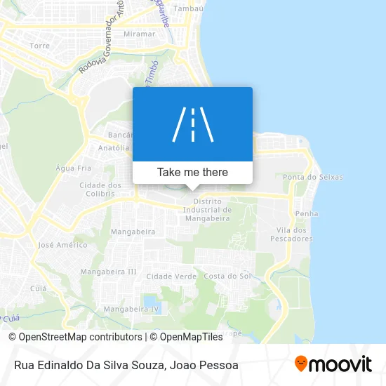 Rua Edinaldo Da Silva Souza map
