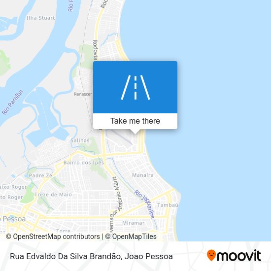 Rua Edvaldo Da Silva Brandão map