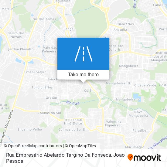 Rua Empresário Abelardo Targino Da Fonseca map