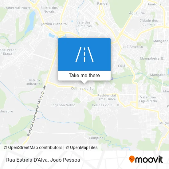 Rua Estrela D'Alva map