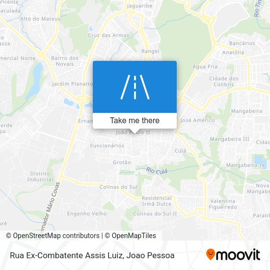 Rua Ex-Combatente Assis Luiz map